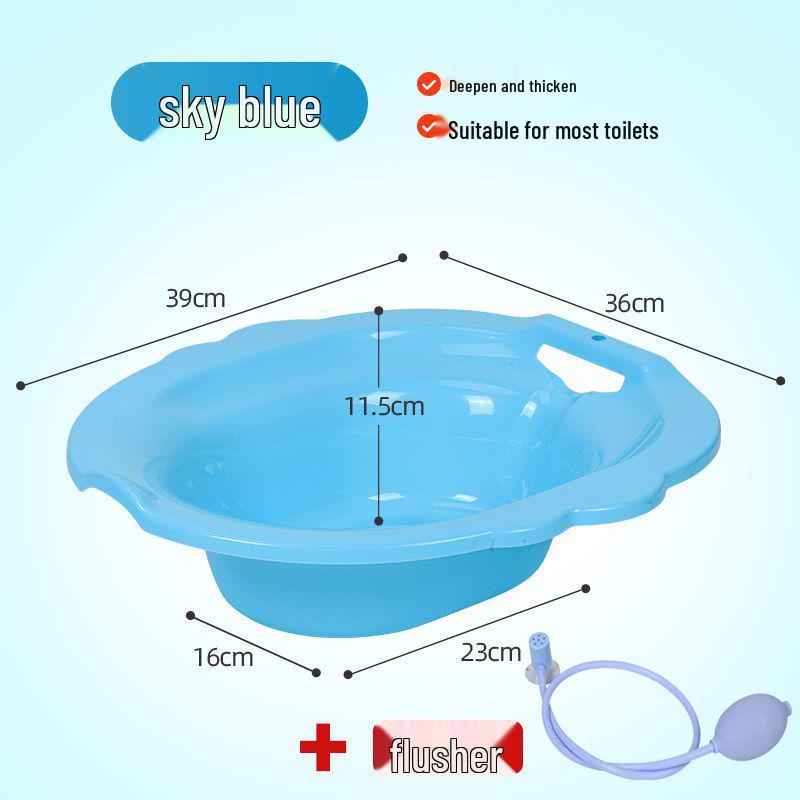 Poporodowa i dla osób starszych miska do mycia bidetowego na hemoroidy i do higieny