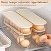 Auto Rolling Fridge Egg Container Space Saving Eggs Dispenser for Refrigerator Storager Automatic Scrolling Egg Rack Holder for Kitchen