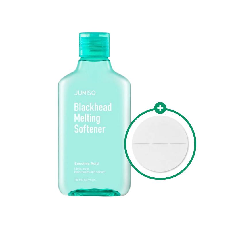 [Jumiso] Blackhead Melting Softener Sebum Control & Pore Care 150ml + 40 Cotton Pads