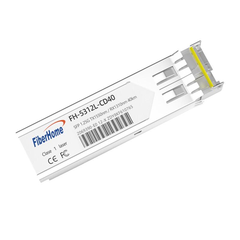 FiberHome FH-5312L-CD40 SFP Gigabit BIDI Optical Module, 40km