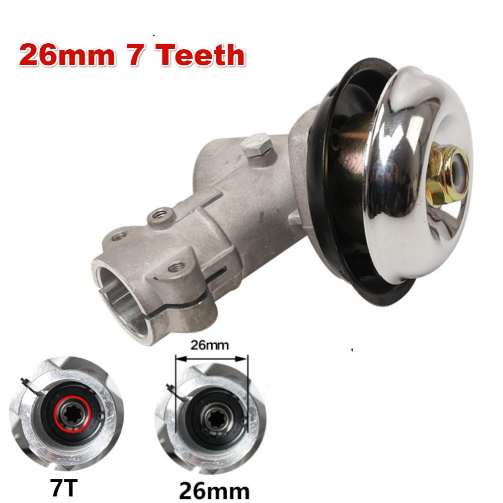 

26/28мм 7/9Т Редуктор триммера Кусторез Триммер Замена Головка редуктора Садовый электроинструмент Набор