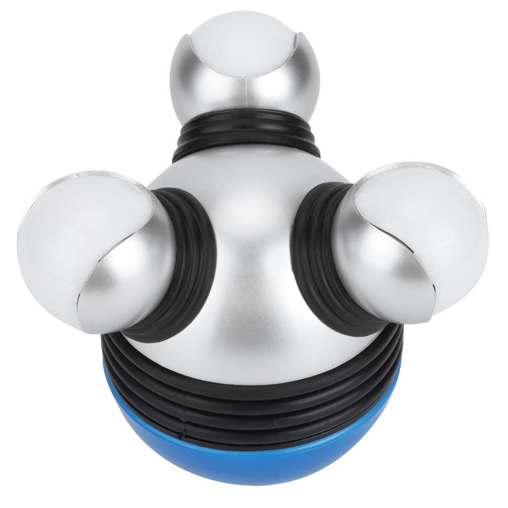 Mini Portable Hand Held Body Vibrating Massager with LED Light for Head Neck Legs