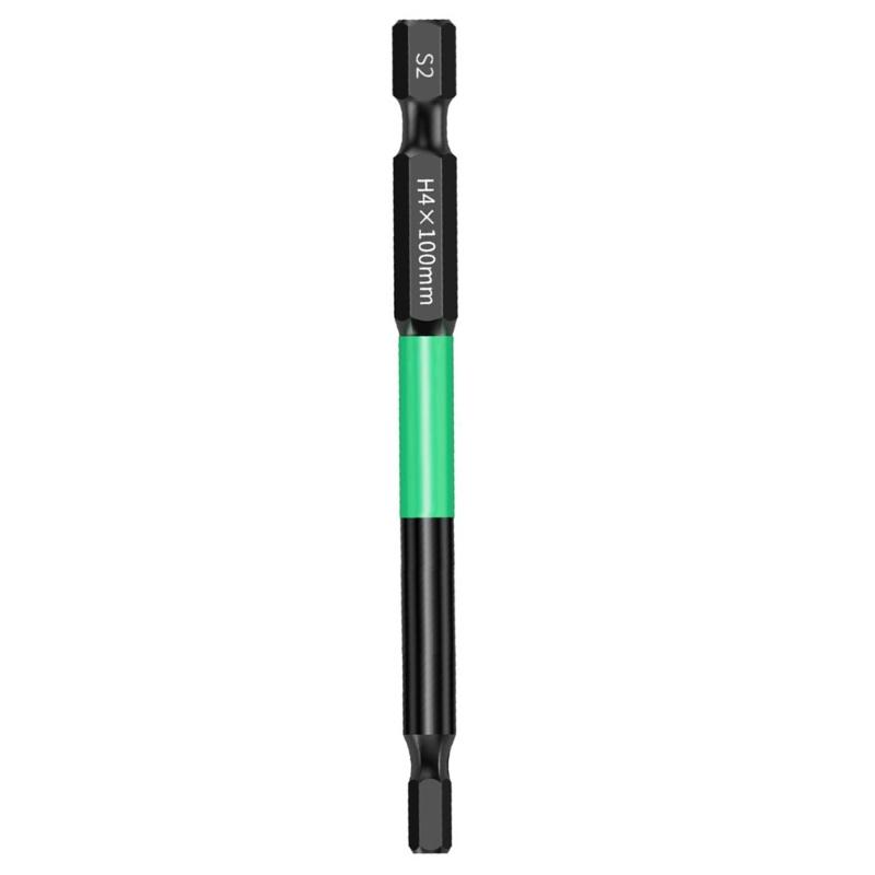 Impact Resistant Magnetic Insert Bit High Torque Hex Head Power Bit Alloy Steel Eletric Screwdriver Bit Replacement