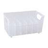 Large Capacity Seasoning Packet Organizer Clear Plastic Spice Storage Box  Desktop Organizer