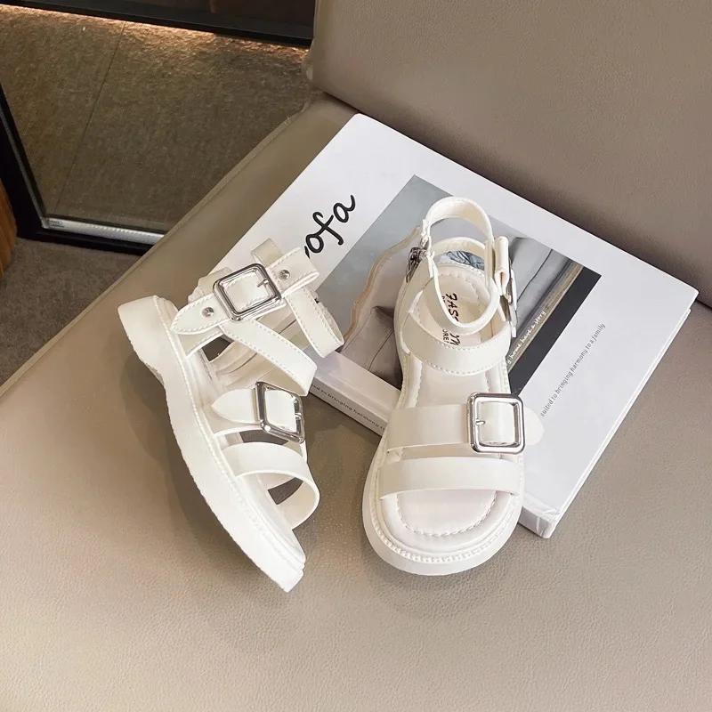 Children s Roman Style Sandals Summer New Girl s Shoes Toddler Kids Cool Slippers Footwear Baby Girls Summer Sandals 36