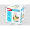 Toys of Wood Oxford Wooden Activity Cube, Motor Skills Cube, Wooden Labyrinth Toy, Loop with Beads, for Babies, Large