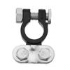 2 Pcs Car Battery Terminal Connector Positive And Negative Pole Post Heavy-duty Clamp Clip Terminal