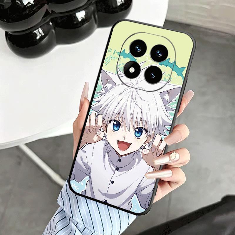 Hunter X-Hunters Cute Soft Phone Case for Xiaomi Redmi Note 12 13 14 15 Pro Plus 11 12S 11S 11T 10 4G Black Cover Back Shell