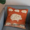 2D Stylish Hedgehog-Printed Cushion For Home Decor Pattern Cushion Cover Suitable For Sofa Bedroom Car Pillow Cover