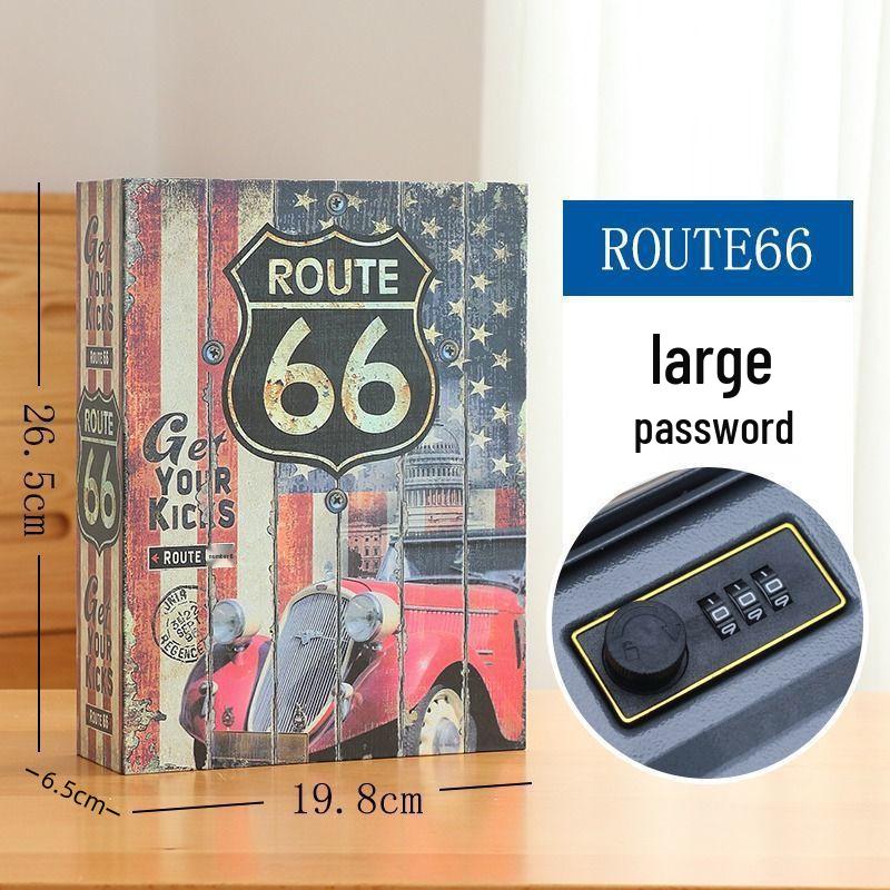 Creative Simulated Book Hidden Cash Savings Jar for Home or Study Room