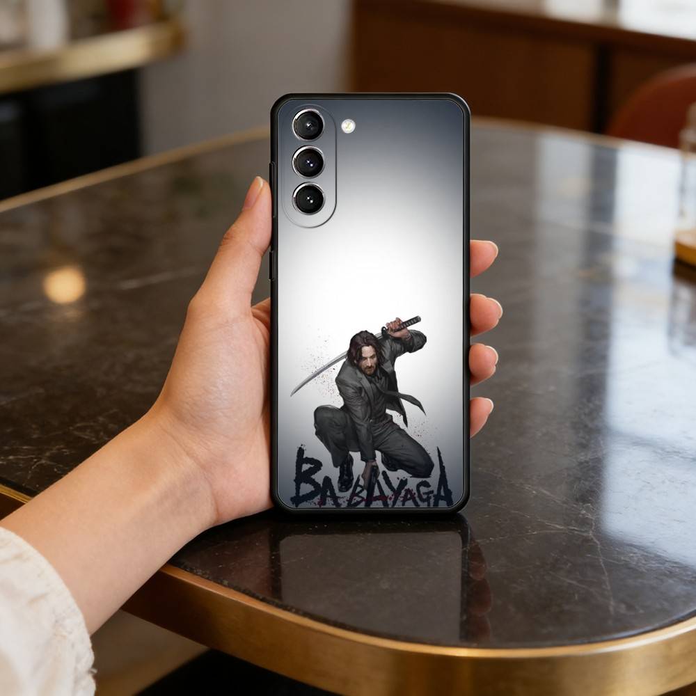 Film J-John W-Wick B-Bab Case for Samsung Galaxy S21 S25 FE S24 S23 Ultra S20 S9 S22 Plus S10 TPU Cover