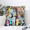 Ricked and Mortys Pillow Cover  Soft Cushion Cover Morden Pillow Case For Living Room Chair