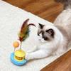 Self-Playing Cat Tumbler Toy Rotating Wobble Tumbler Boat Cat Interactive Toy  Relieve Boredom