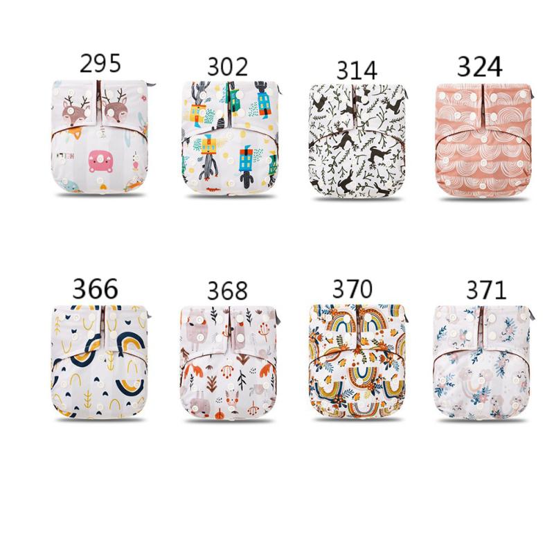 

Детские подгузники, приятные для кожи, мягкие, водонепроницаемые, дышащие, детские тканевые подгузники с мультяшным принтом