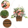Spring Flowers Flower Basket Simulation Flower Outdoor Wedding Decoration Photography Shooting Props