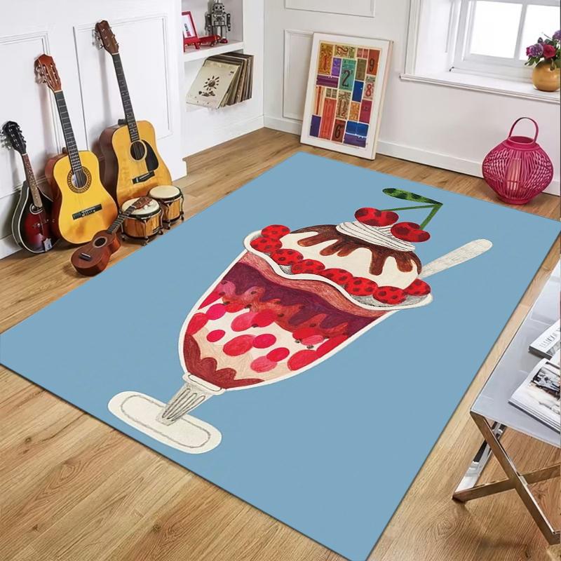 

Cartoon Style Living Room Decoration Girl Carpet Thick Rugs for Bedroom Soft Bedside Floor Mat Washable Lounge Rug Area Rug 50cm x 80cm