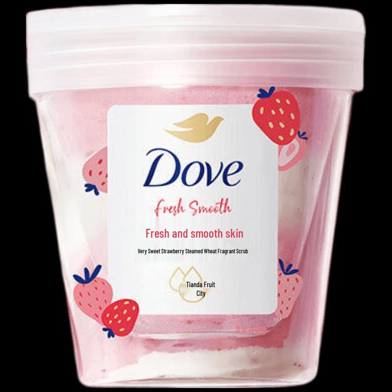Dove Strawberry & Oat Milk Body Scrub