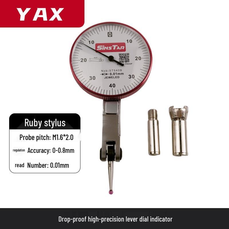 High Precision Dial Indicator Set with Magnetic Base and Lever Calibrator by Shangchen