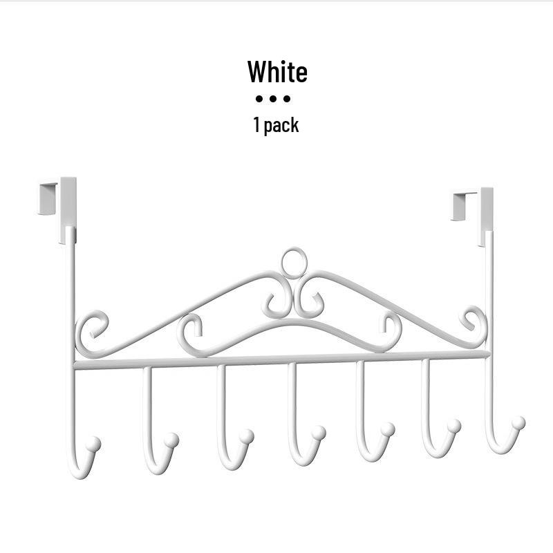 

Бесследные крючки на дверь: Многофункциональная вешалка для одежды, шляп и ключей для спальни и ванной комнаты