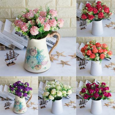 1 Blumenstrauß Künstliche Chrysantheme Blumenpflanze Home Office Party Dekor