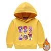 Children's Hooded Sweatshirt & Pants Set - Thickened, Warm, Autumn/Winter Style for Baby Boys & Girls