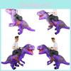 T Inflatable Dinosaur Rex Rideon Costume Blowup Cosplay Fancy Dress Adults