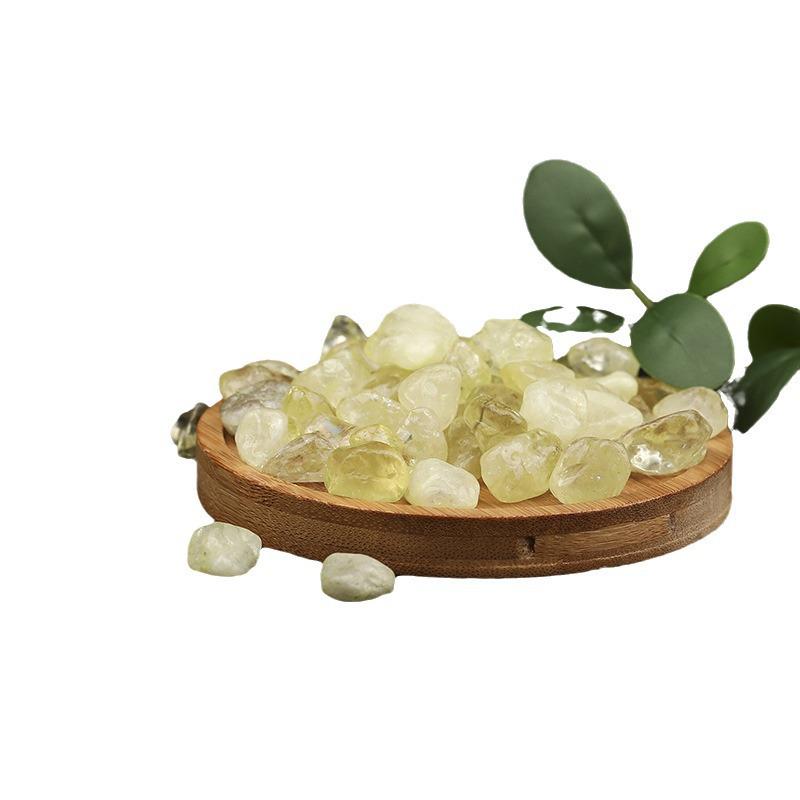 Lemon Yellow Natural Crystal Stone for Bonsai and Aromatherapy Decor