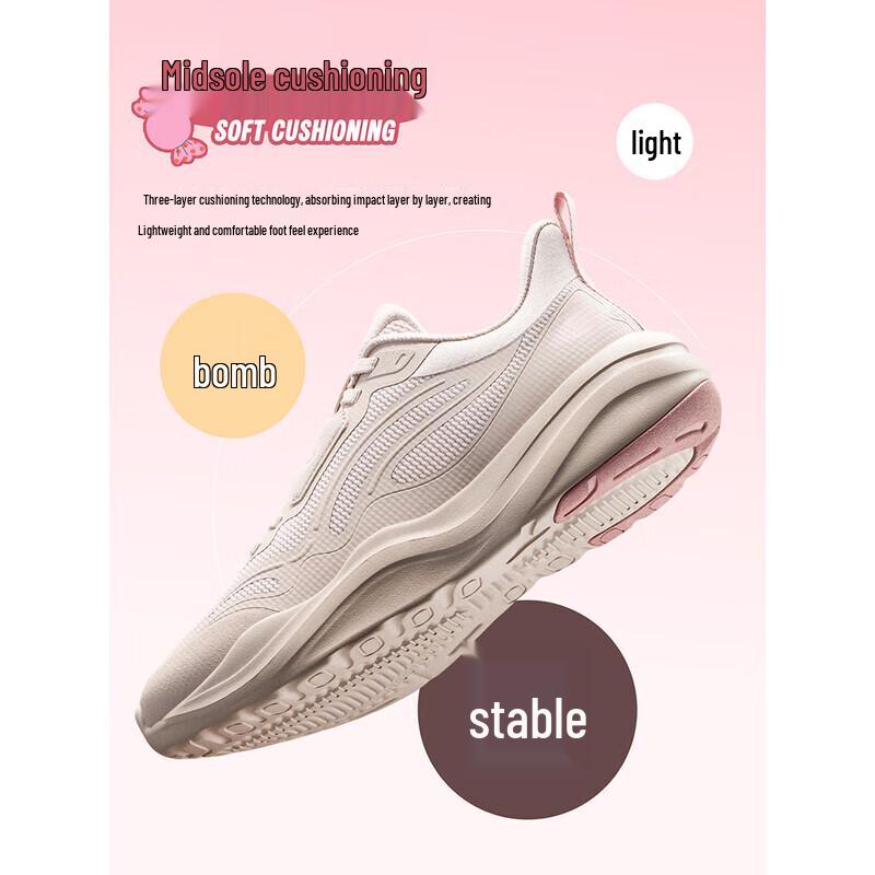 Anta Women s Milk Candy 2 Cushioned Training Shoes EU 36.5