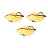 3Pcs Floating Yellow Duckling Realistic Plastic Duck Fish Pond Ornament for Garden Swimming Pool Fishing Pond Water