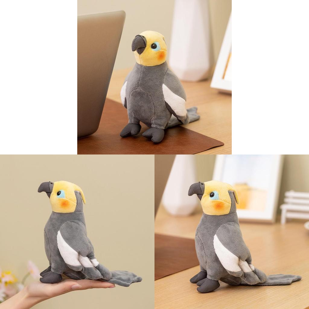 Plush Parrot Toy Animal Collectible Soft Stuffed Animal For Kids And Toddlers