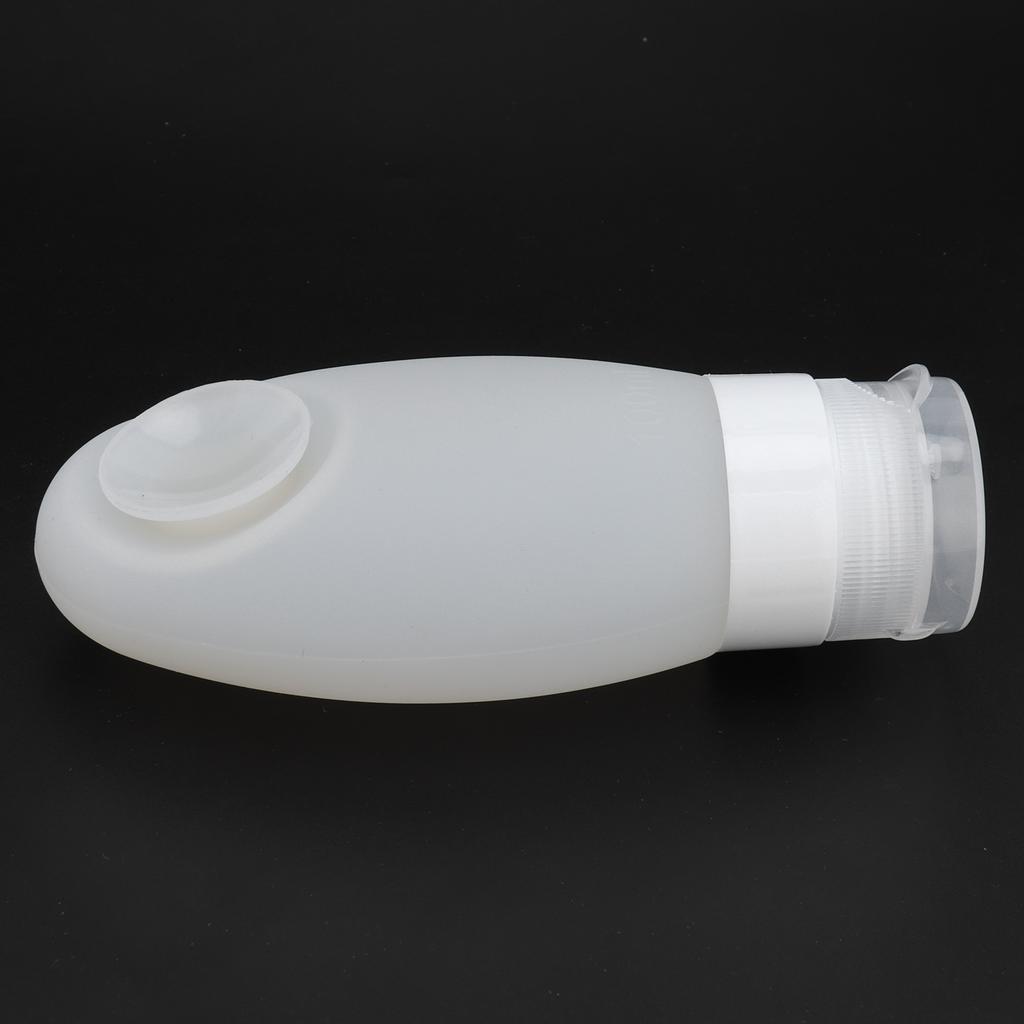 Innovative Travel Bottle with Suction Cup Portable Silicone Cosmetic Storage Bottle for Outdoor