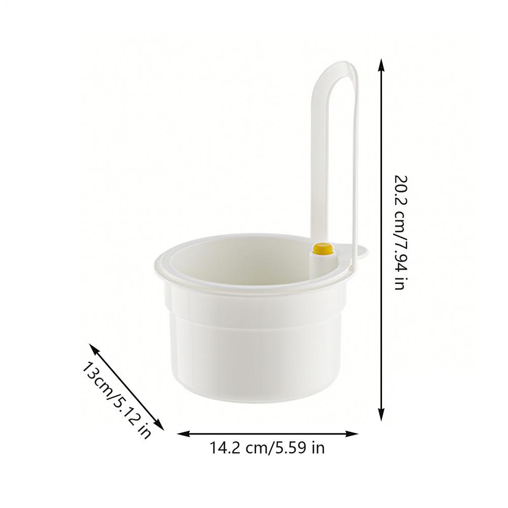 Sink Drain Basket Hangable Tap Strainer Mesh Design Waste Filter Fruit Catcher for Restaurant Vegetable Fruit Wash Filter Tools