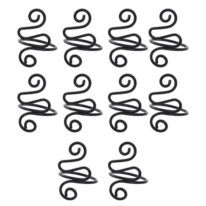 10pcs Crochet Tension Rings Adjustable Companions Rings Knittings Supplies Left and Righties Tension Control Rings X3UC