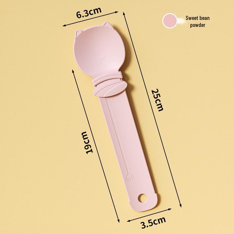 

Кошачья ложка-кормушка для лакомств с упаковкой в пакет OPP