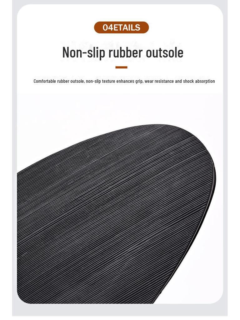 2024 Men's British Style Carved Brogue Slip-On Leather Shoes - Business Casual & Formal