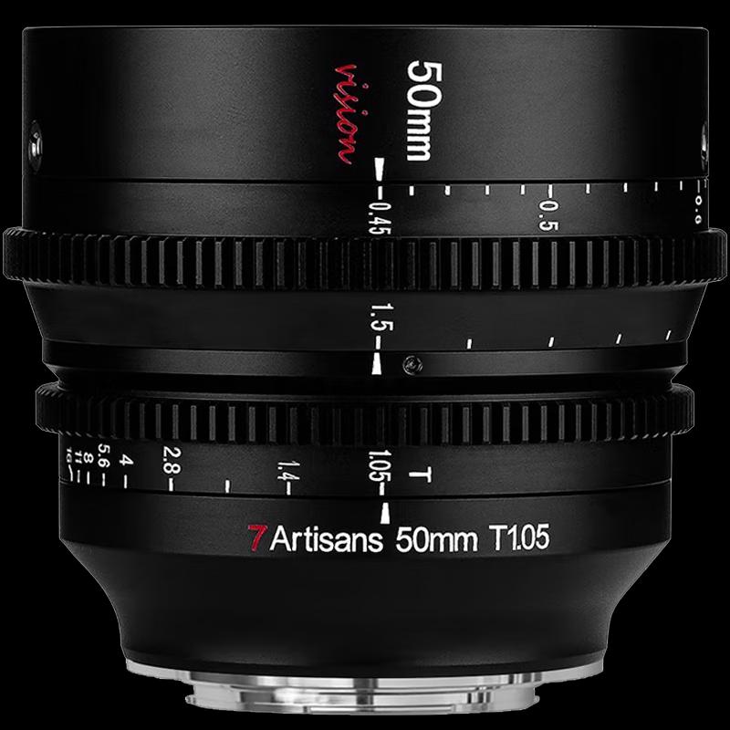 7Artisans Vision 50mm T1.05 APS-C Cinema Lens