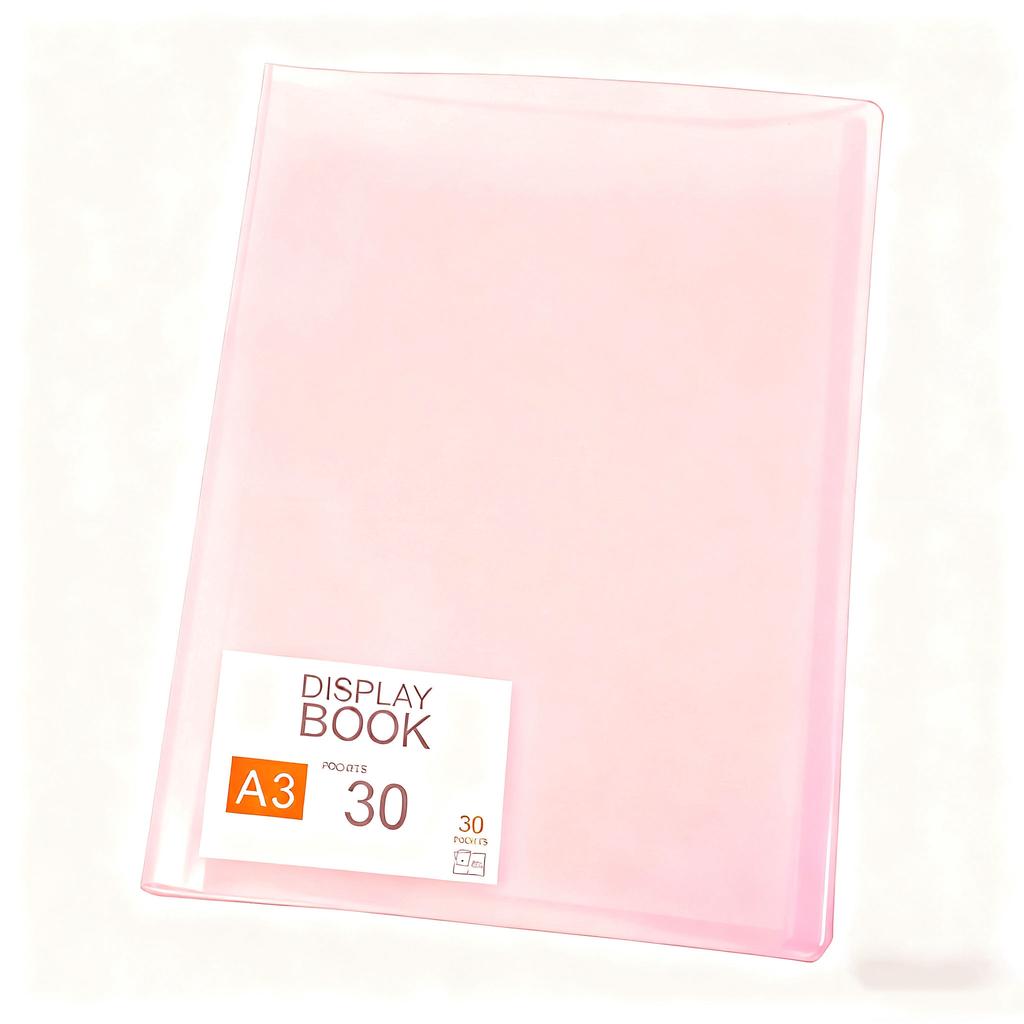 30 Pages Diamond Painting Storage Book Portfolio Presentation Storage Book Clear Pockets Folder Photo Album Stationery Tool