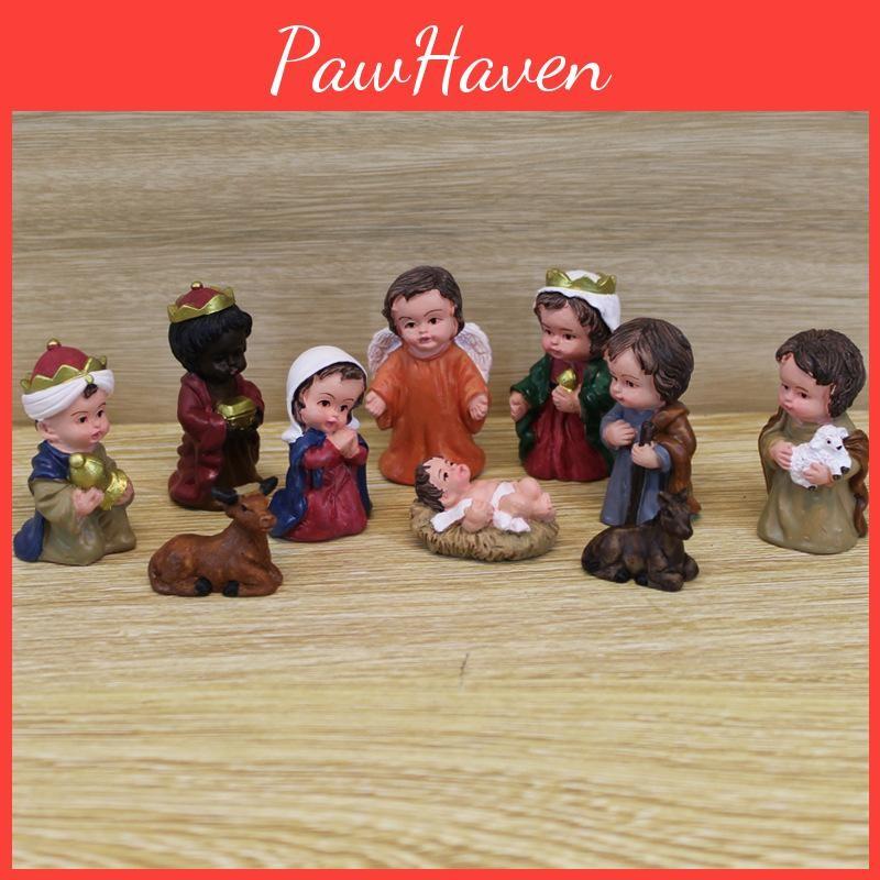 Simulated Model Doll Birth Jesus Figurine Micro Landscape Garden Decoration