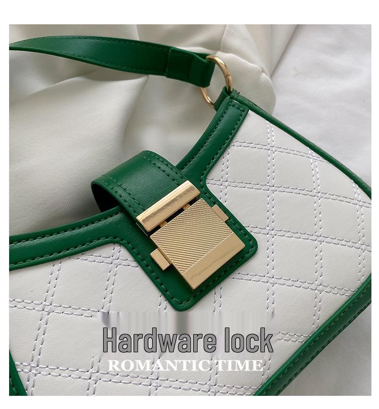 2023 Spring Women's Color Block Crossbody Shoulder Bag