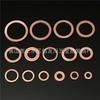 150-Piece Brass Oil Seal Gasket Set: Includes M5-M22 Copper Flat Washers.