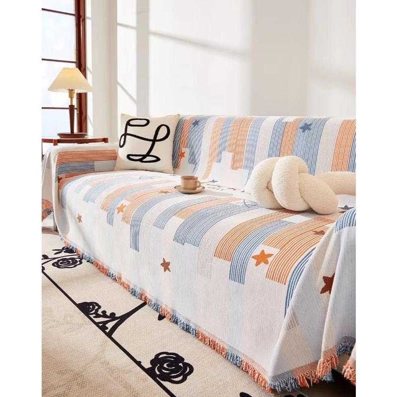 Полотенце для дивана из синели на все сезоны — фото 6