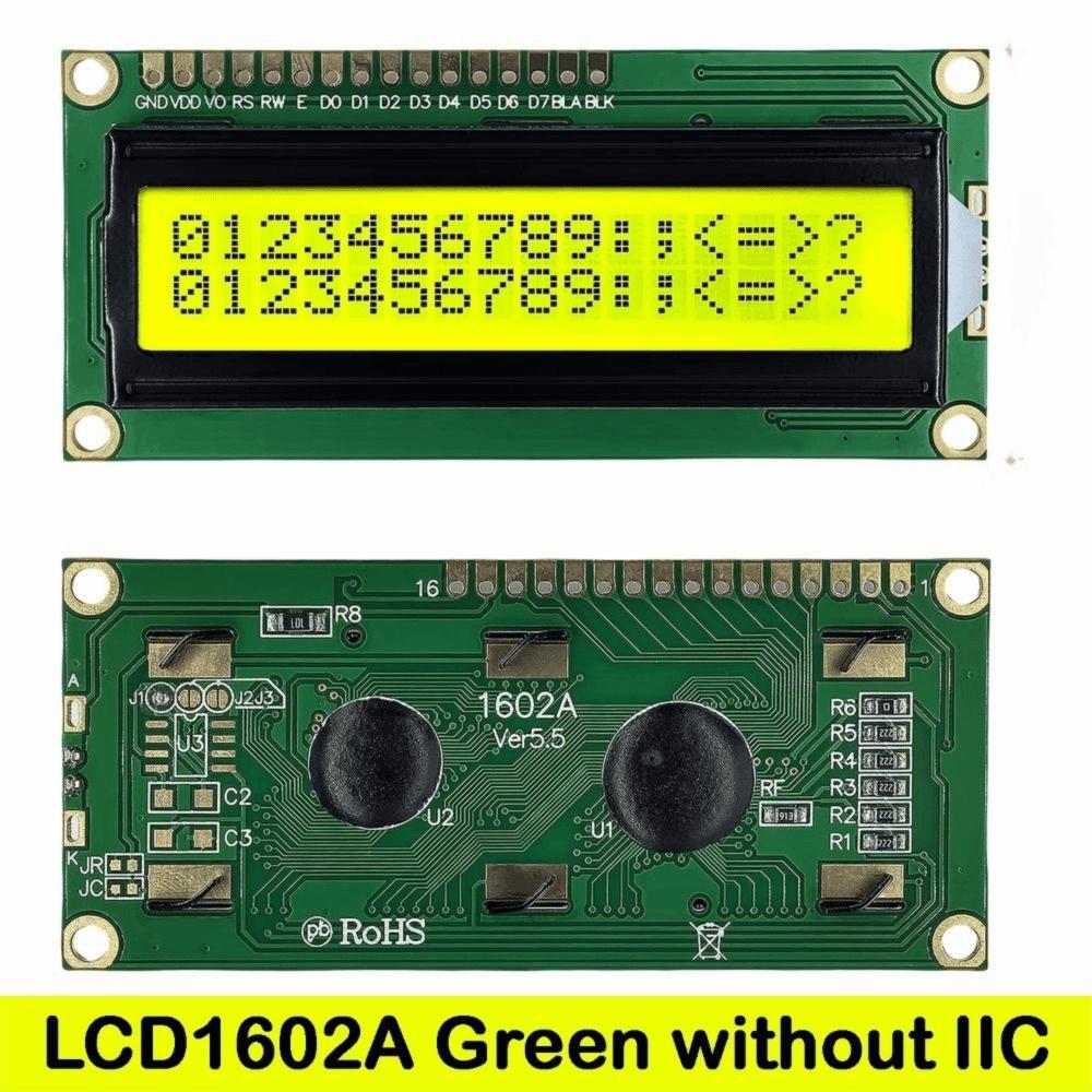 5V Operation IIC LCD Display Blue Screen PCF8574 Interface 16x2 Character LCD DIY Projects