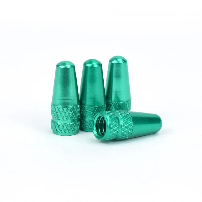 4/8pcs Aluminum Alloy Bicycle Tire Prest Valve Cap MTB Road Bike Covered Protector Road MTB Tyre Dustproof Bike Presta Valve