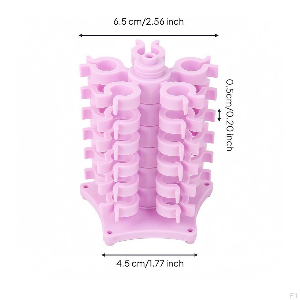 Bobbin Storage Stand with Removable Base | Stackable MultiLevel Design, Silicone Organizer