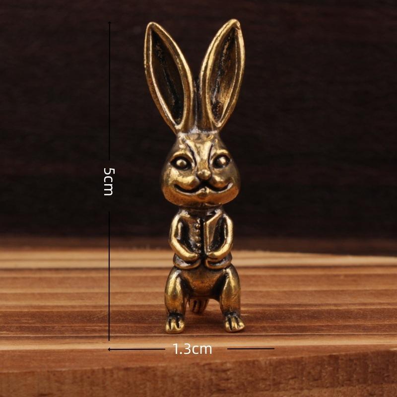 

Cats, Rabbits, Elephants Retro Brass Europe Ancient Beast Home Decor Ornaments Copper Animal Figurines Fengshui Statue армия зеленый