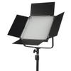60W LED Video Light Photography Lighting Kit with Barn Door Full Color RGB Panel Light for Studio