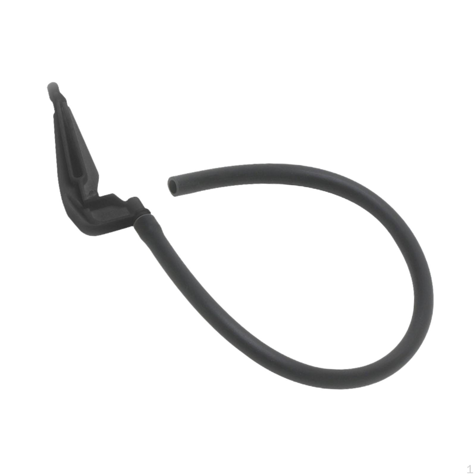 

Легкая установка туалетных принадлежностей с трубкой для заправки и деталями-клипсами чёрный