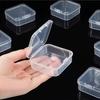 30 Kleine + 1 Große Kunststoff-Aufbewahrungsbox, Rechteckiger Langlebiger Koffer für Schmuckperlen Zubehör DIY-Organizer