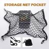 1Pc Universal Trunk Net Pocket Car Luggage Shelter Storage Net Cargo Storage Organiser Mesh Netting Van Truck