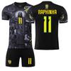 Csapat Emlékkiadás Meze Szám. 10 Neymar 7 Vinicius Rodrigo Futball Szett